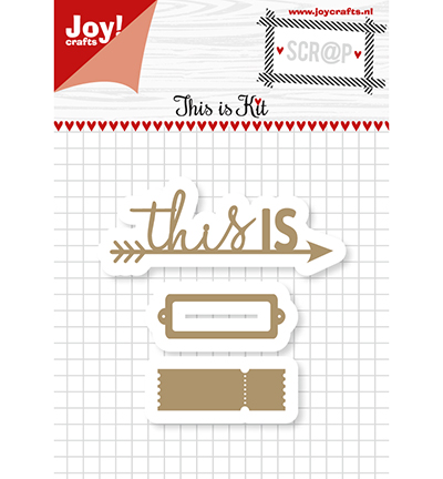 6002/1148 - Joy!Crafts - Scrap snijstencils - Noor - This is Kit