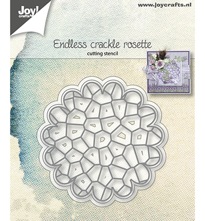 6002/1154 - Joy!Crafts - Cutting stencils - Endless crackle rosette