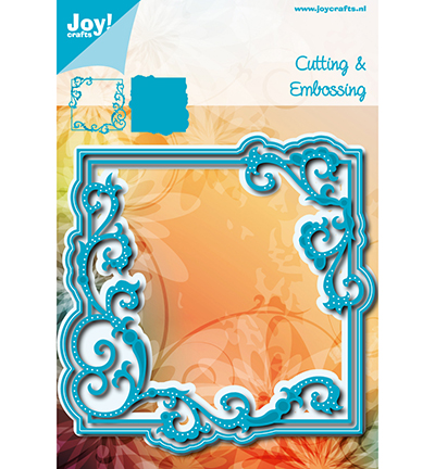 6002/1200 - Joy!Crafts - Cut-embosstencils - Noor - Swirl square