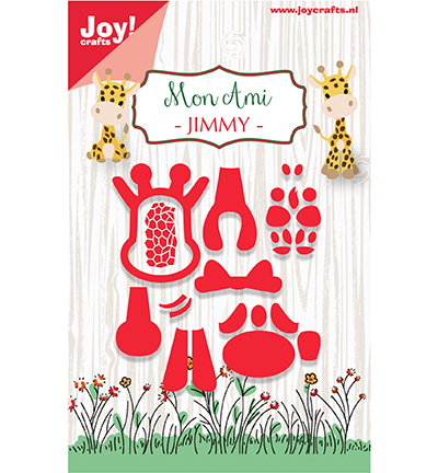 6002/1212 - Joy!Crafts - Snij-stencil - Mon Ami - Giraffe Jimmy