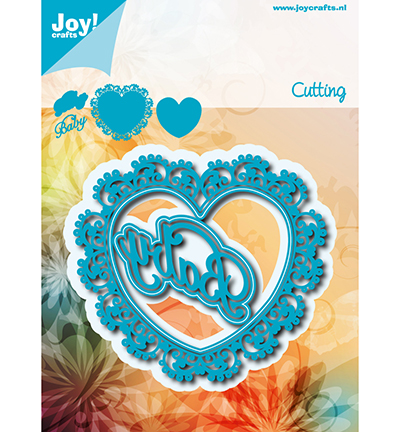 6002/1250 - Joy!Crafts - Cuttingstencil - Noor - Heart - Baby
