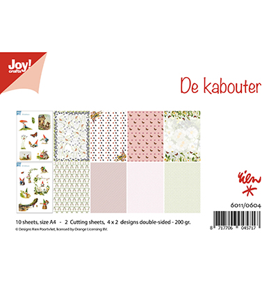 6011/0604 - Joy!Crafts - Rien Poortvliet - De kabouter (gnome)
