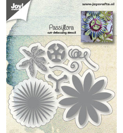 6002/1242 - Joy!Crafts - Snijstencils - Passiflora