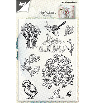 6410/0482 - Joy!Crafts - Clear stamp - Spring