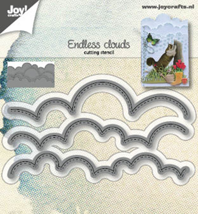 6002/1262 - Joy!Crafts - Wolken-randen