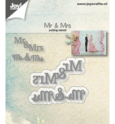 6002/1265 - Joy!Crafts - Mr&Mrs