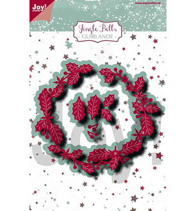 6002/1231 - Joy!Crafts - Jingle Bells - Guirlande wreath