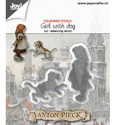 6002/1378 - Joy!Crafts - Girl with dog
