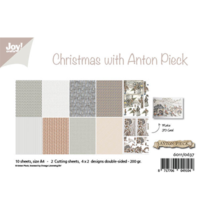 6011/0637 - Joy!Crafts - Kerst met Anton Pieck