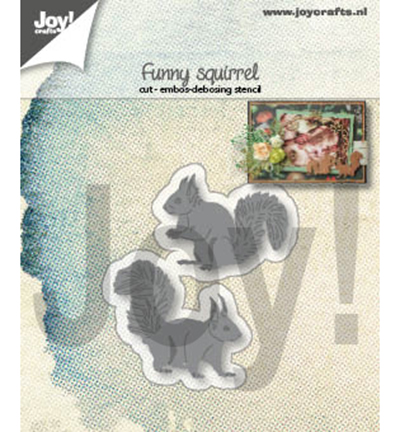 6002/1353 - Joy!Crafts - Funny squirrel