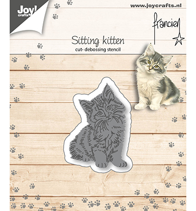 6002/1357 - Joy!Crafts - Francien - sitting kitten