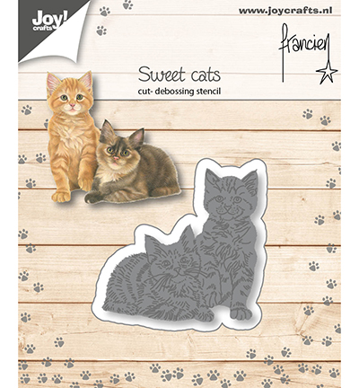 6002/1359 - Joy!Crafts - Francien - two cats