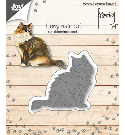 6002/1361 - Joy!Crafts - Francien -  long hair cat