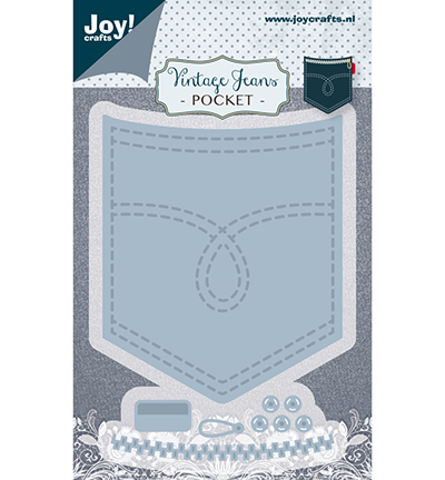 6002/1388 - Joy!Crafts - Noor - Poche de jean Vintage