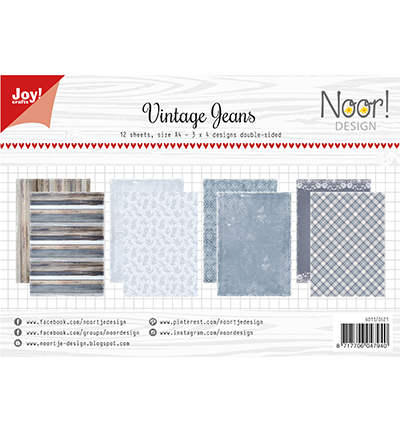 6011/0621 - Joy!Crafts - Noor - Design Vintage Jeans