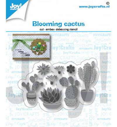 6002/1416 - Joy!Crafts - Bloeiende cactussen