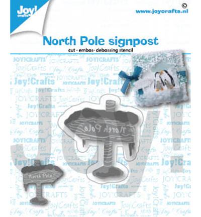 6002/1419 - Joy!Crafts - Pancarte North pole