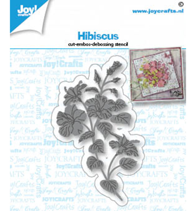 6002/1435 - Joy!Crafts - Hibiscus bloem