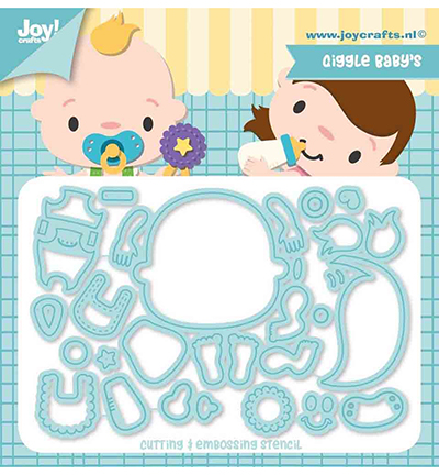 6002/1450 - Joy!Crafts - Jocelijne - Lachende Baby