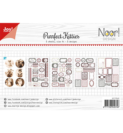 6011/0422 - Joy!Crafts - Noor - Purrfect Kitties