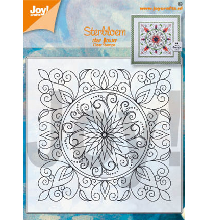 6410/0534 - Joy!Crafts - Clearstamp - Star Flower