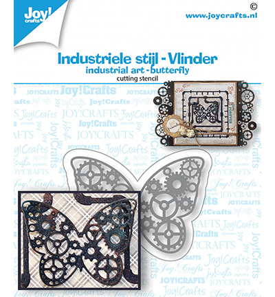 6002/1475 - Joy!Crafts - Stanzschablonen - Industrieller Schmetterling