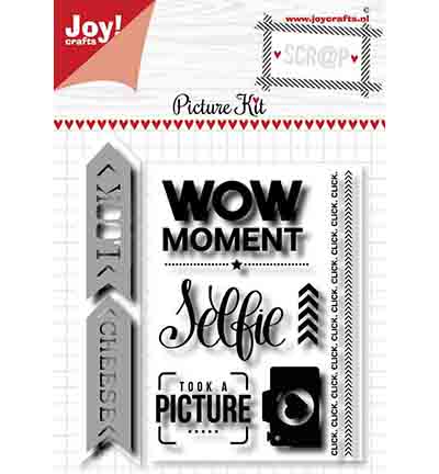 6004/0035 - Joy!Crafts - Scrap Stencil & Stamps - Picture kit