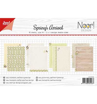 6011/0656 - Joy!Crafts - Papierset - Noor - Spring
