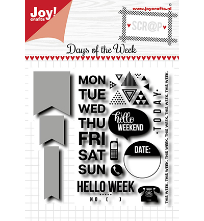 6004/0036 - Joy!Crafts - Noor - Days of the week