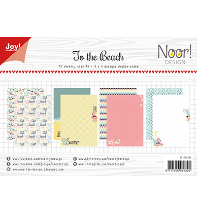 6011/0658 - Joy!Crafts - Papierset - Noor - Design To the beach