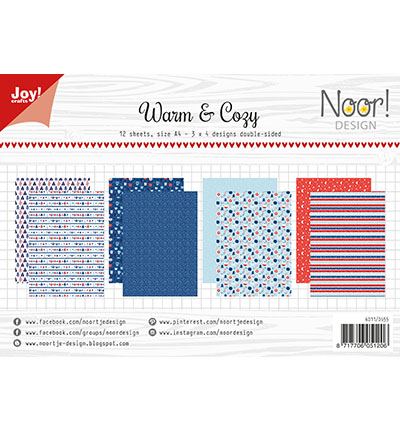 6011/0655 - Joy!Crafts - Papierset - Noor - Design - Warm&cozy
