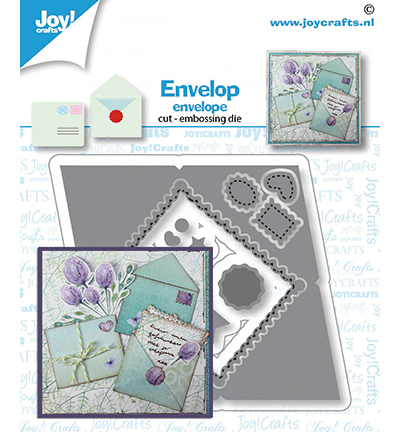 6002/1606 - Joy!Crafts - Stanz-prägeschablone - Umschlag