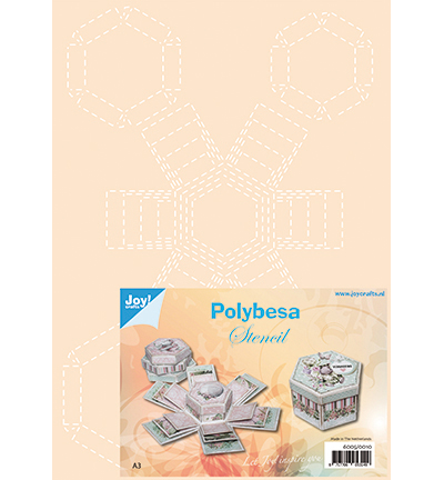 6005/0010 - Joy!Crafts - Pochoir polybesa Boite explosion
