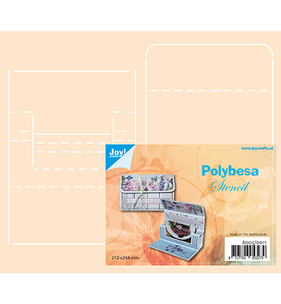 6005/0011 - Joy!Crafts - Polybesa stencil - Envelop
