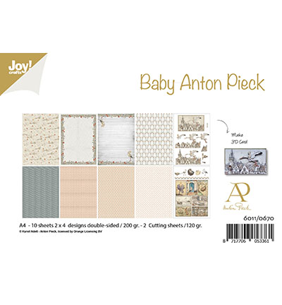 6011/0670 - Joy!Crafts - Anton Pieck - Design Baby