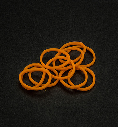 6200/0853 - Joy!Crafts - Elastieken Neon Yellow Orange