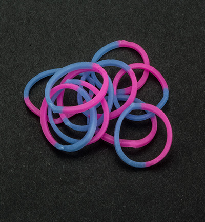 6200/0836 - Joy!Crafts - Elastiques Blue/Pink