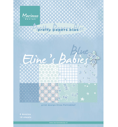 PB7049 - Marianne Design - Elines Babies blue