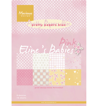 PB7050 - Marianne Design - Elines Babies pink