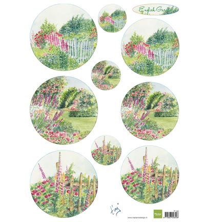 IT592 - Marianne Design - Tinys English garden - Roses