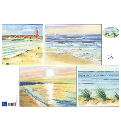 IT595 - Marianne Design - Tinys background: Beach