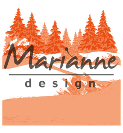 DF3441 - Marianne Design - Winterwood