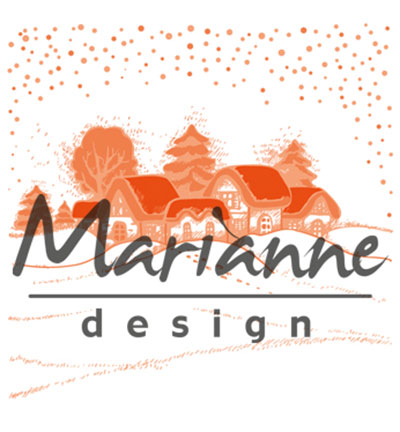 DF3442 - Marianne Design - Wintervillage