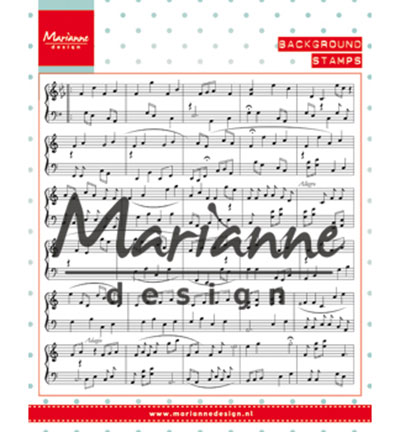 CS0997 - Marianne Design - Background: music notes