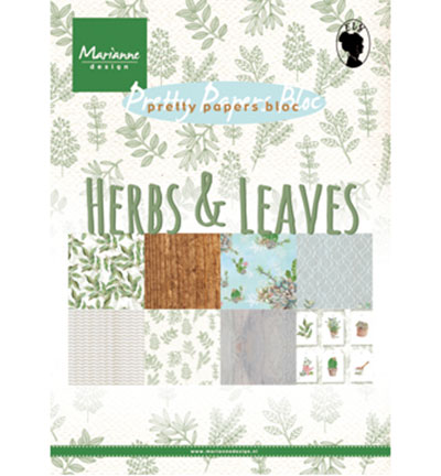 PK9152 - Marianne Design - Herbs & leaves