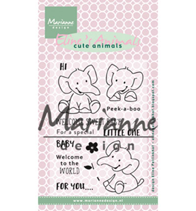 EC0168 - Marianne Design - Elines elephant