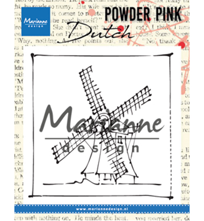 PP2802 - Marianne Design - Powder Pink – Windmill