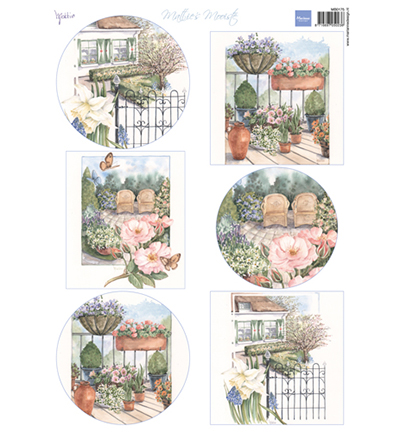 MB0175 - Marianne Design - Matties mooiste: Garden