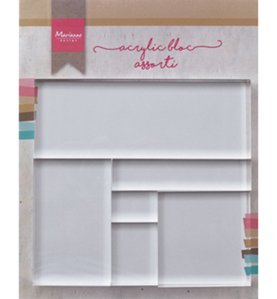 LR0013 - Marianne Design - Acrylic stamp bloc set
