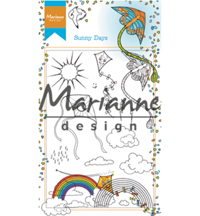 HT1635 - Marianne Design - Clear Stamps Hettys Sunny days